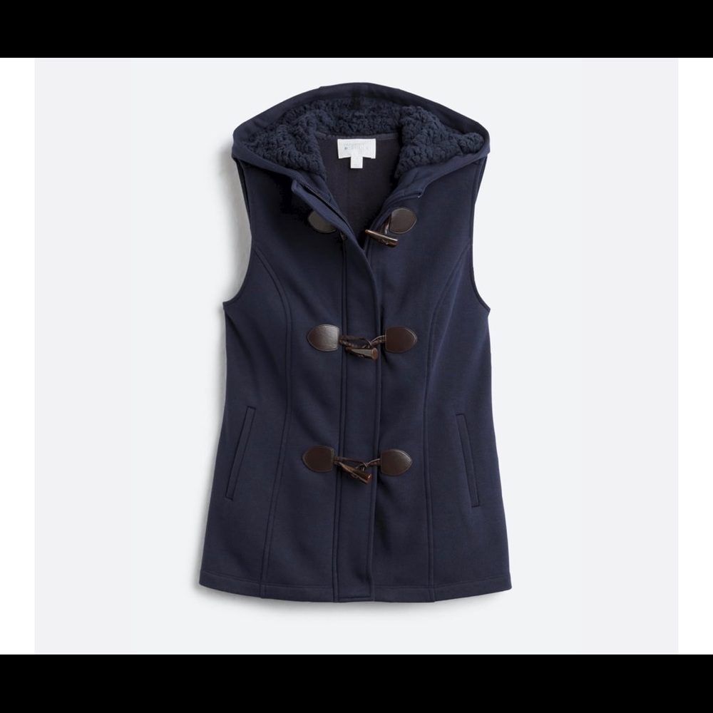 NWOT Toggle Fleece vest